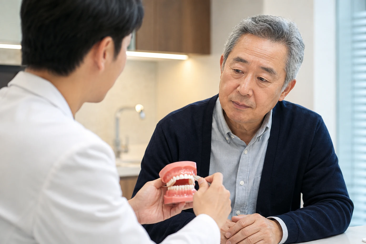 양산 일요일 치과 방문 준비와 상담 장면