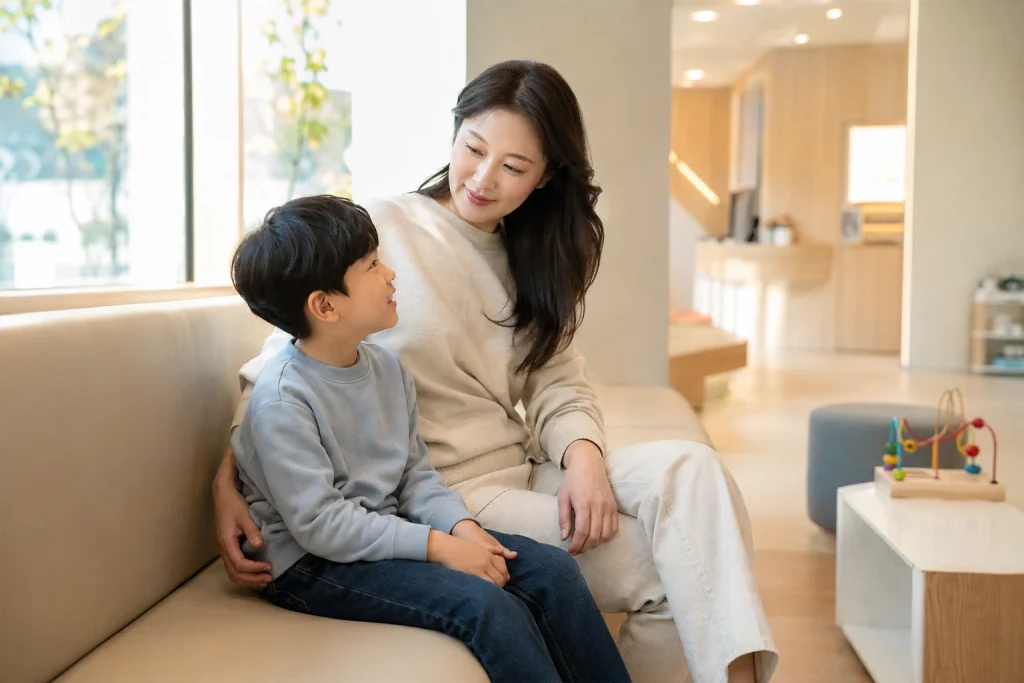 양산 치과 정보를 확인하는 생활 장면