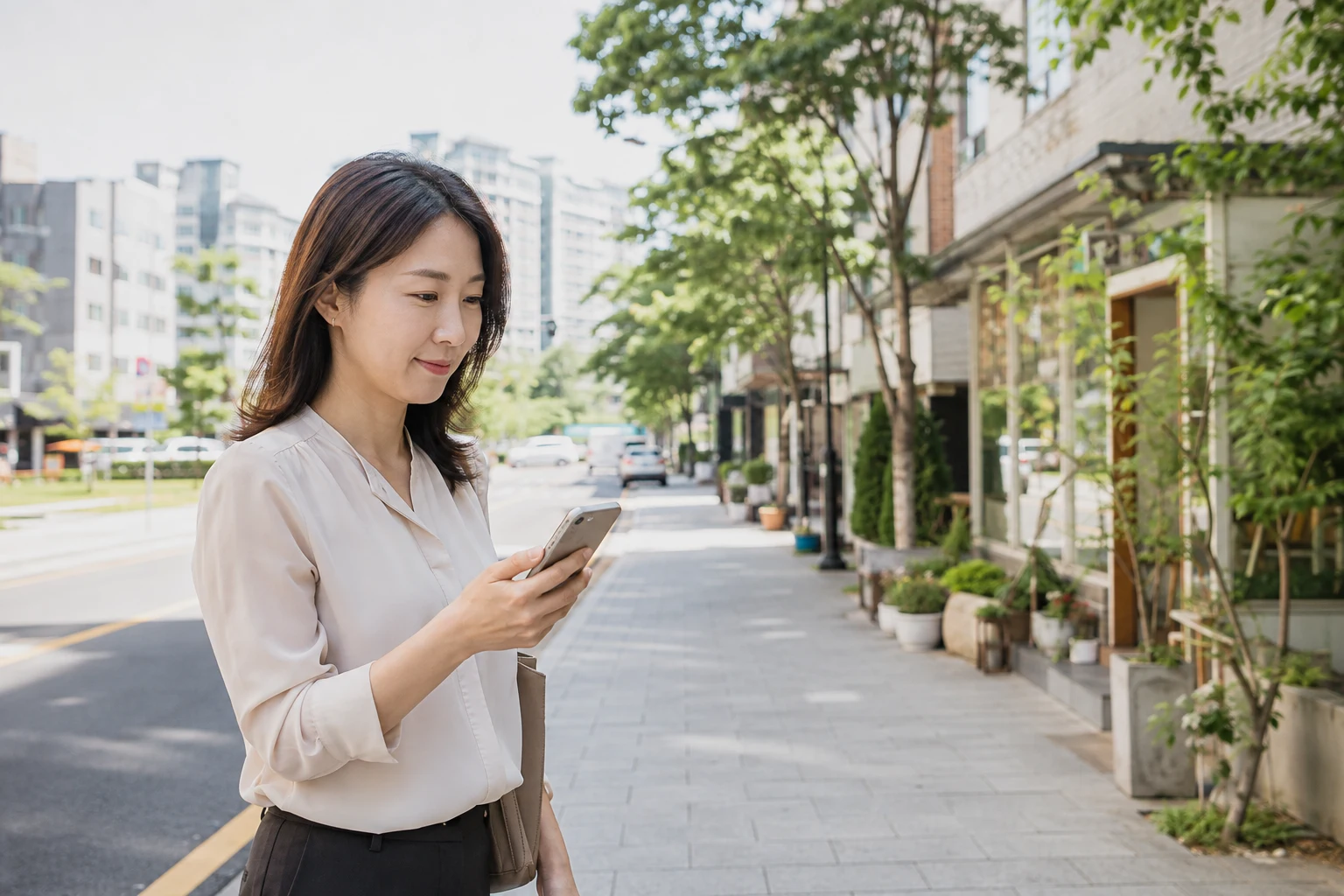 양산 치과 상담 전에 확인할 내용을 정리하는 모습